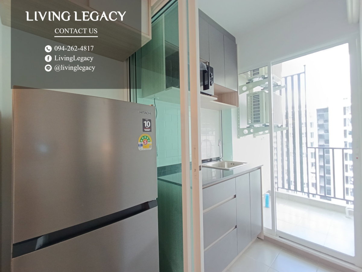 รูป TLT42O เช่าด่วน คอนโด Regent Home Bangna 28 ตร.ม. | ชั้น 30 | 1 ห้องนอน | 1 ห้องน้ำ 11,000 บาท/เดือน line id : @livinglegacy - รูปที่ 6/8