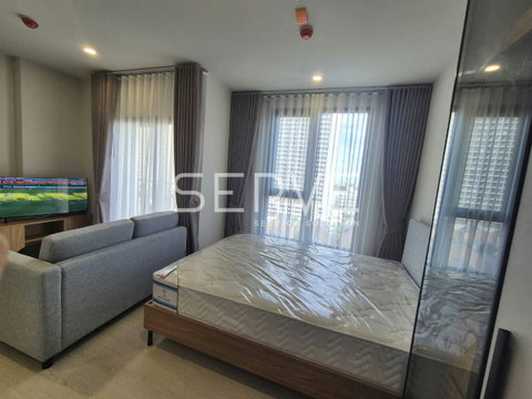 1 Bed Large Room City View New Condo City View Fully furnished Close to Rama 3 and Sathorn area,  Terminal 21 @ Nue Riverest Ratburana