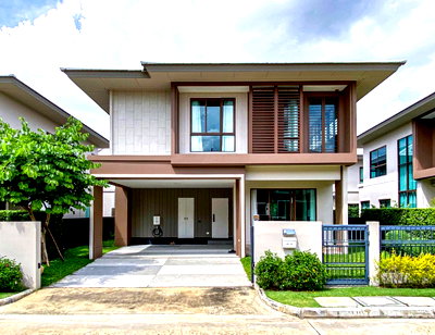 บ้านเดี่ยว สถาบันบัณฑิตพัฒนบริหารศาสตร์ (นิด้า) : HOT DEAL! บ้านสวยสภาพใหม่ บุราสิริ กรุงเทพกรีฑา (Burasiri Krungthep Kreetha) 4ห้องนอน 4ห้องน้ำ 57.50ตรวา. บ้านใช้น้อยมาก ด่วน เพียง 17.90mb