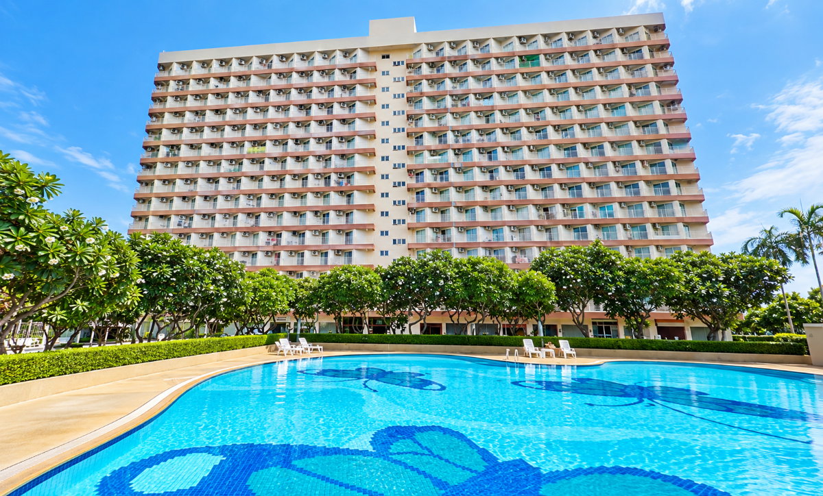 รูป คอนโดให้เช่าจอมเทียน 7,000 บาท/เดือน | ริมหาด จอมเทียน A1 ใกล้ทะเล - รูปที่ 8/9