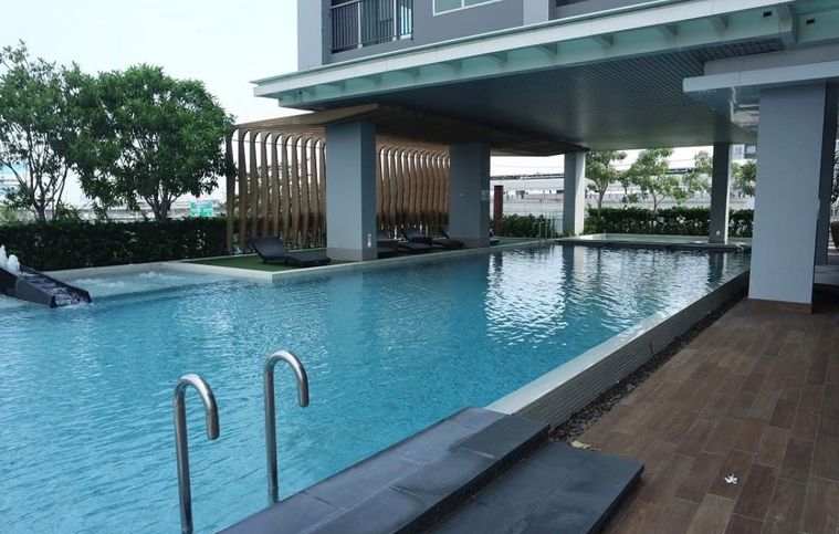 1-bed condo for rent, 33 sqm, The Key Wutthakat
