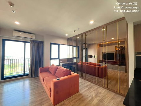 AA694297 | 1Bed | -1Bath | BTS Bearing | 49.5sqm | THB 22,500/mo | Fl.21 — Niche MONO Sukhumvit Bearing Sukhumvit