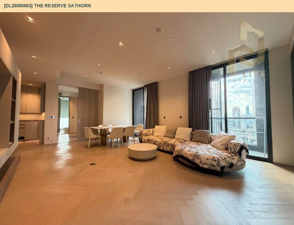 รูป DL26090663 ขายคอนโด เดอะ รีเซิร์ฟ สาทร (The Reserve Sathorn) ใกล้ BTS ช่องนนทรี พร้อมเข้าอยู่ โทรด่วน 0614453194 LineID @952jdxxk - รูปที่ 6/21