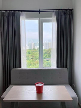 🔺 For Rent Condo CHAPTER ONE ECO RATCHADA - HUAI KHWANG Building E, Floor 4,Studio, Room size 23 sqm