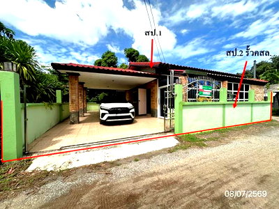 บ้านเดี่ยว ชลบุรี : บ้านเดี่ยว 50 ตร.วา สัตหีบ ชลบุรี 1.7M