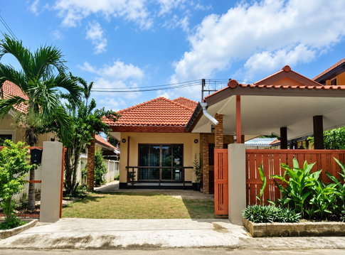 Single-Storey Detached House for Rent in a Peaceful Location — THB 16,000/month