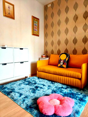 Condos for rent : For Rent: The Base Chaengwattana, 31.03 sq.m., 1 Bedroom, 1 Bathroom, High Floor with Pool View, 12,000 THB/month