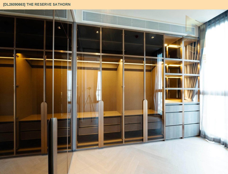 รูป DL26090663 ขายคอนโด เดอะ รีเซิร์ฟ สาทร (The Reserve Sathorn) ใกล้ BTS ช่องนนทรี พร้อมเข้าอยู่ โทรด่วน 0614453194 LineID @952jdxxk - รูปที่ 19/21