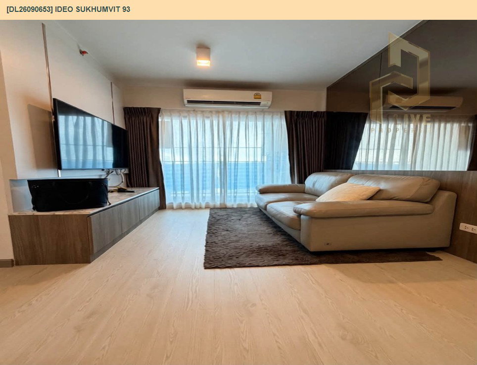 รูป DL26090653 ให้เช่าคอนโด ไอดีโอ สุขุมวิท 93 (IDEO Sukhumvit 93) ใกล้ BTS บางจาก พร้อมเข้าอยู่ โทรด่วน 0638692663 LineID @952jdxxk - รูปที่ 6/14
