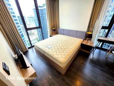 Condos for rent : Fully furnished 2Bedroom unit for rent in THE LINE Asoke-Ratchada for rent.