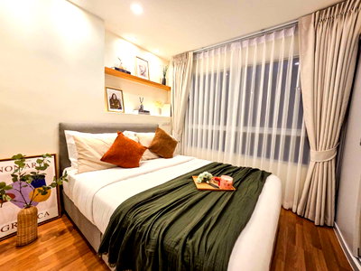 ขายคอนโด : 🏢✨ ขาย Lumpini Park Rama 9–Ratchada | ห้องแต่งสวย 1 Bedroom พร้อมอยู่–พร้อมลงทุน ✨Line : @livingperfect