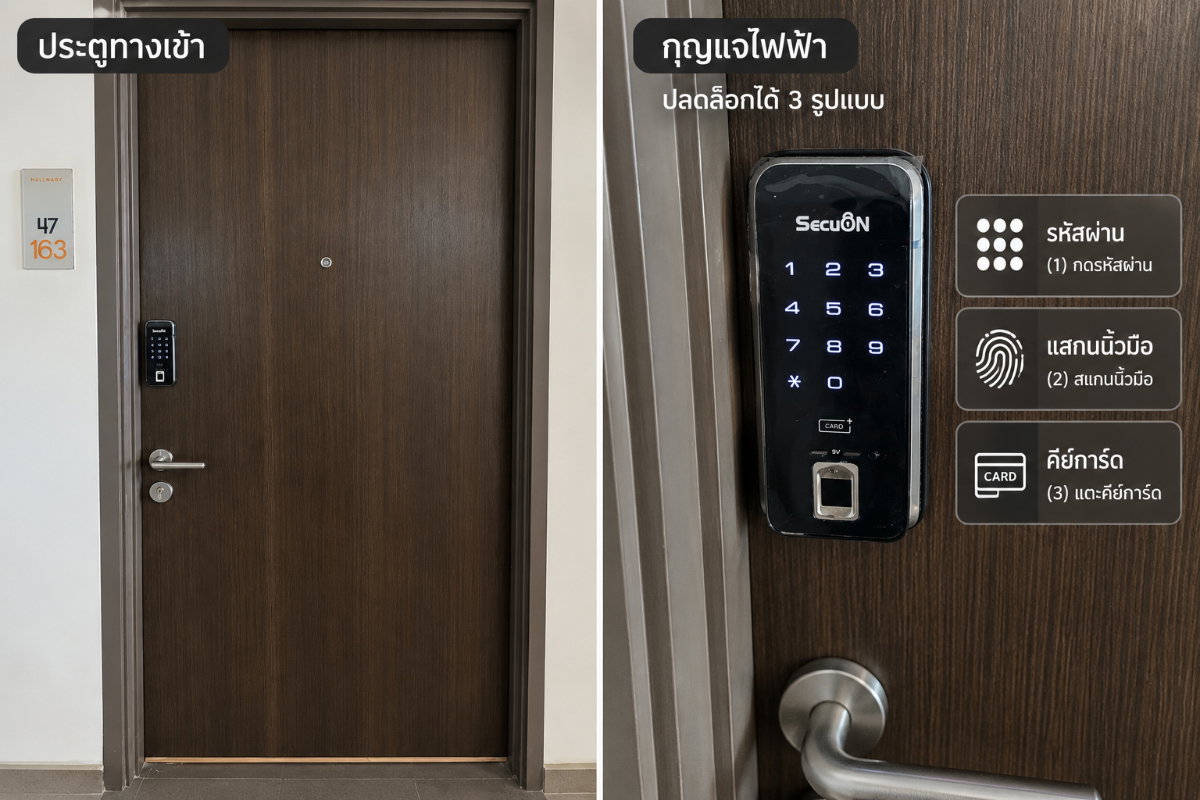 รูป ขาย Hallmark Chaengwattana ห้องมุม ชั้น 7 วิวเมืองโล่ง กระจกมุมใหญ่ ใกล้รถไฟฟ้าสายสีชมพู เฟอร์ครบ พร้อมอยู่ - รูปที่ 19/23