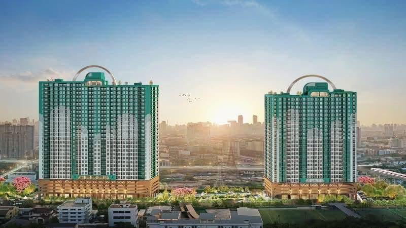 รูป ขายดาวน์เท่าทุน Supalai Parc Ekkamai–Pattanakarn | ชั้น 27 เกือบTop ห้องมุม ทิศเหนือ วิวสระ | 2 Bed 2 Bath + 2 ที่จอดรถ (Type นี้โครงการขายหมดแล้ว) - รูปที่ 2/6