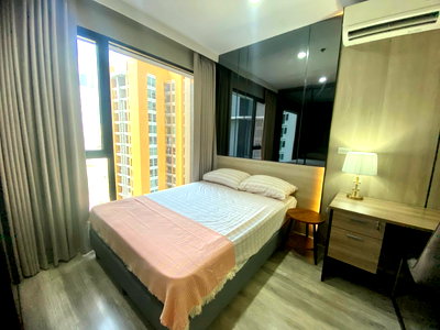 คอนโดให้เช่า : 🔥 ห้องสวย พร้อมเข้าอยู่ | 28 ตร.ม. ห้อง Studio ที่ ไอดีโอ โมบิ อโศก ใกล้ MRT เพชรบุรี (SP.0017)