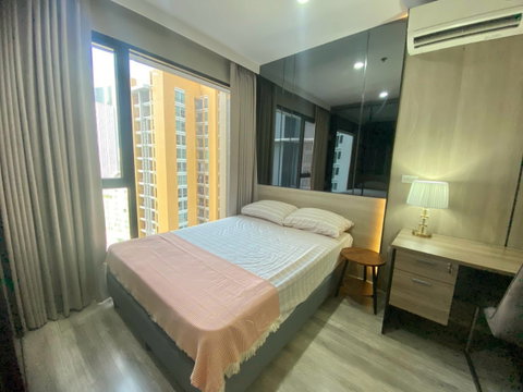 🔥 Beautiful room, ready to move in | Studio room at Ideo Mobi Asoke, near MRT Phetchaburi (SP.0017)