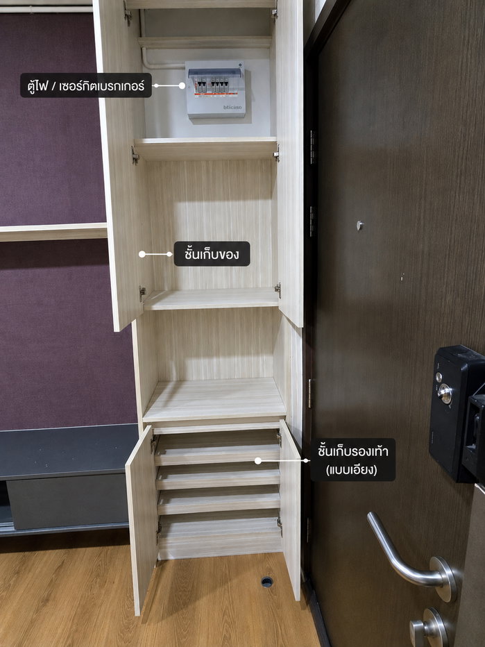 รูป ขาย Hallmark Chaengwattana ห้องมุม ชั้น 7 วิวเมืองโล่ง กระจกมุมใหญ่ ใกล้รถไฟฟ้าสายสีชมพู เฟอร์ครบ พร้อมอยู่ - รูปที่ 17/23