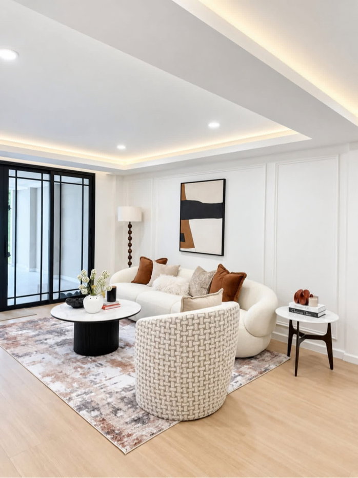 รูป 🏠 ให้เช่า | Town home | บ้านรีโนเวทใหม่ Modern French Classic ใจกลางสุขุมวิท - รูปที่ 7/10