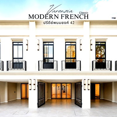 Townhouses for rent : 🏠 For Rent | Town home | Newly Renovated Modern French Classic House in Central Sukhumvit