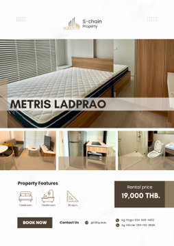 🐶🐱💖 For rent ✨ METRIS Ladprao ✨ NO-073