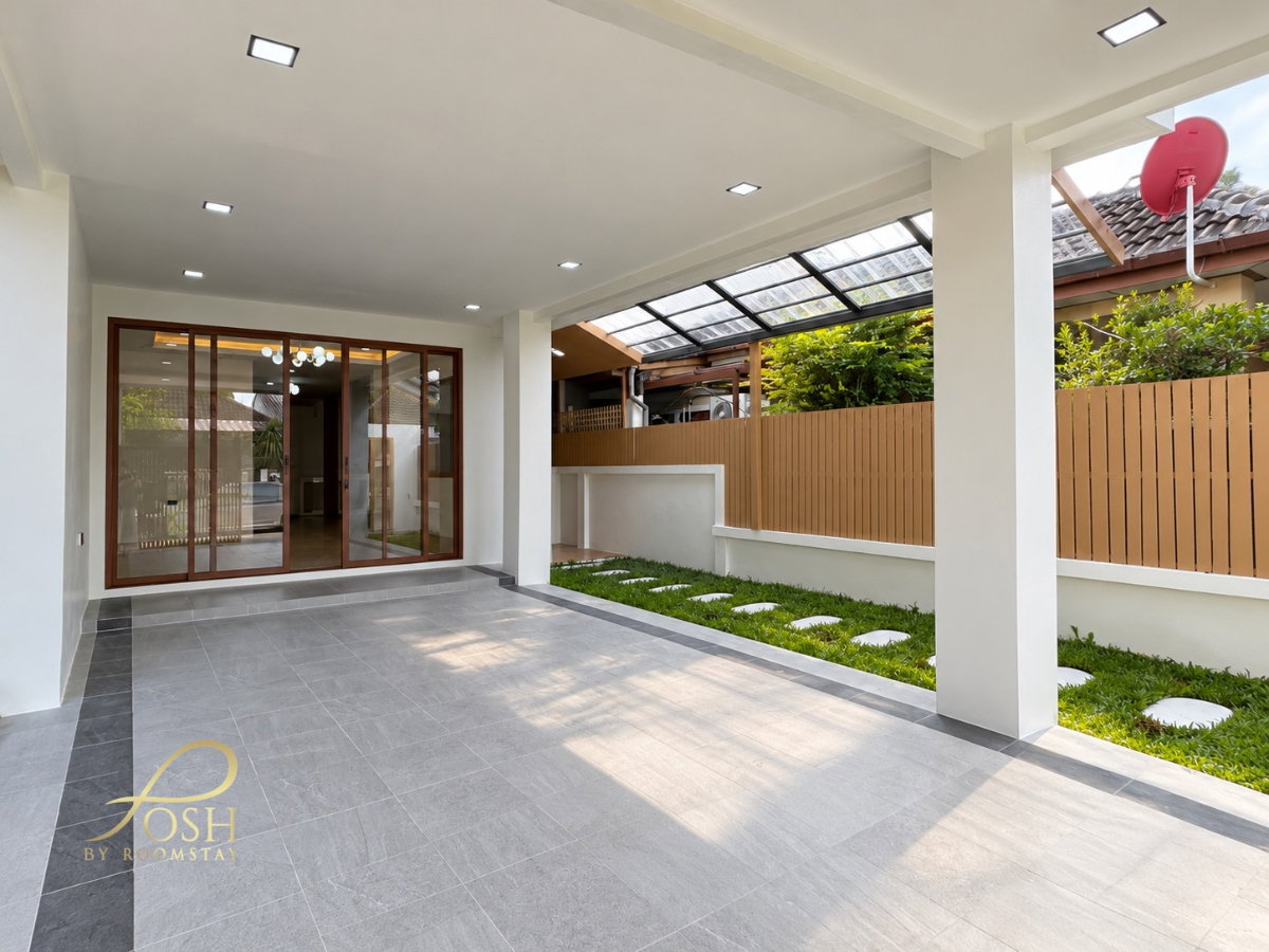 รูป ศรีสุชาติแกรนด์วิว 3 Srisuchart3 บ้านแฝดรีโนเวทใหม่ในสไตล์อบอุ่น มาพร้อมมุมสวนหน้าบ้าน ทำเลใกล้สามกอง รัษฎา บายพาส - รูปที่ 6/37