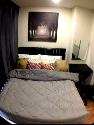 Condos for rent : 🎊 For Rent Condo LUMPINI VILLE SUKHUMVIT 76 - BEARING STATION Building B, Floor 2,1 bed room, Room size 24.00 sqm