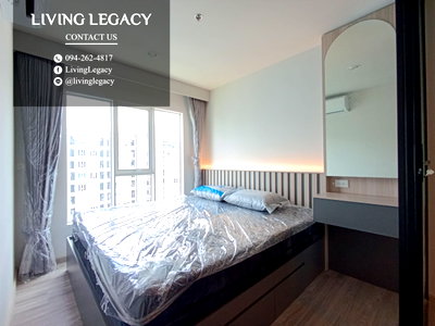 Condos for rent : TLT42O Urgent rental condo Regent Home Bangna 28 sq.m. | Floor 30 | 1 bedrooms | 1 bathrooms 11,000 THB/month line id : @livinglegacy