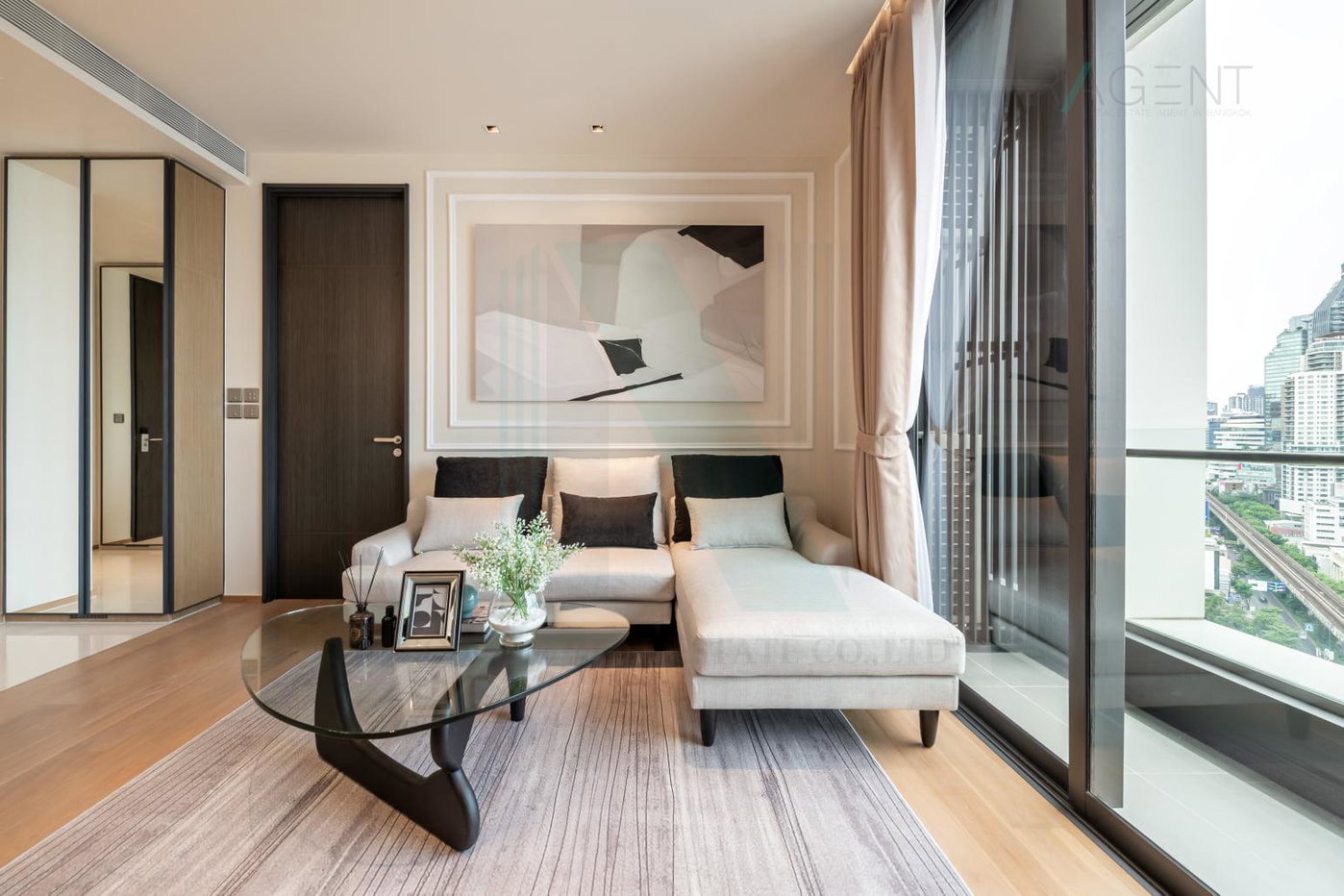 รูป 🎉Special room!🎉 ให้เช่าคอนโด บีทนิค สุขุมวิท 32 อาคาร 1 ชั้น 19 1 ห้องนอน ขนาด 54.00 ตรม ใกล้ Emporium - รูปที่ 3/8