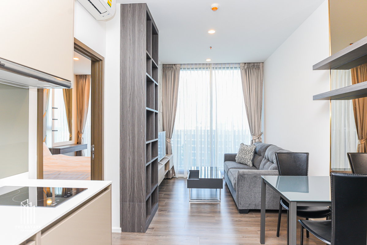รูป Condo for RENT Whizdom Essence คอนโด High ออกแบบมาในสไตล์ Modern Contemporary @25,000 Baht - รูปที่ 4/10