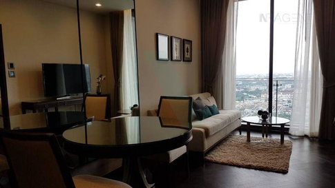 For Rent Condo THE MONUMENT SANAMPAO Building 1, Floor 20,1 bed room, Room size 52.00 sqm