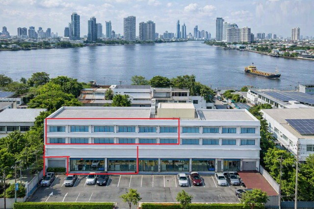 picture on Rama3 Rd. Sathu Rd. 6-Units Commercial Building 4Storeys for Rent 4Beds 8Baths Chao Phraya River - 2/8