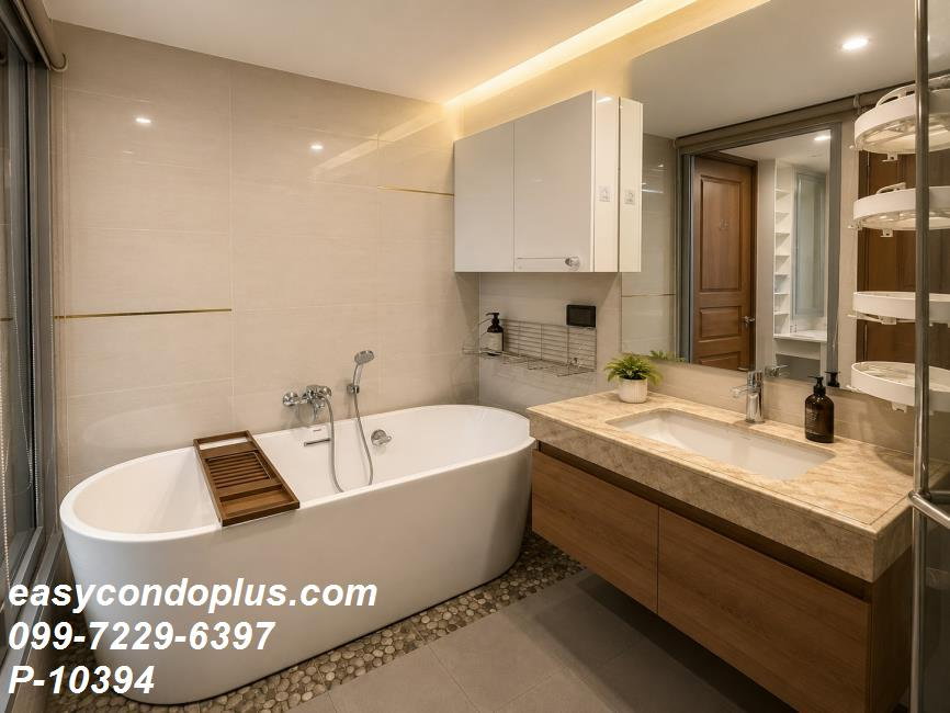 รูป 💥 [ 𝐏-𝟏𝟎𝟑𝟗𝟒 ] FOR RENT : Amaranta Residence ทำเลห้วยขวาง แต่งครบพร้อมเข้าอยู่ 𝟑𝟓,𝟎𝟎𝟎 บาท/ด. | Line @easycondoplus | 099-229-6397 - รูปที่ 7/14