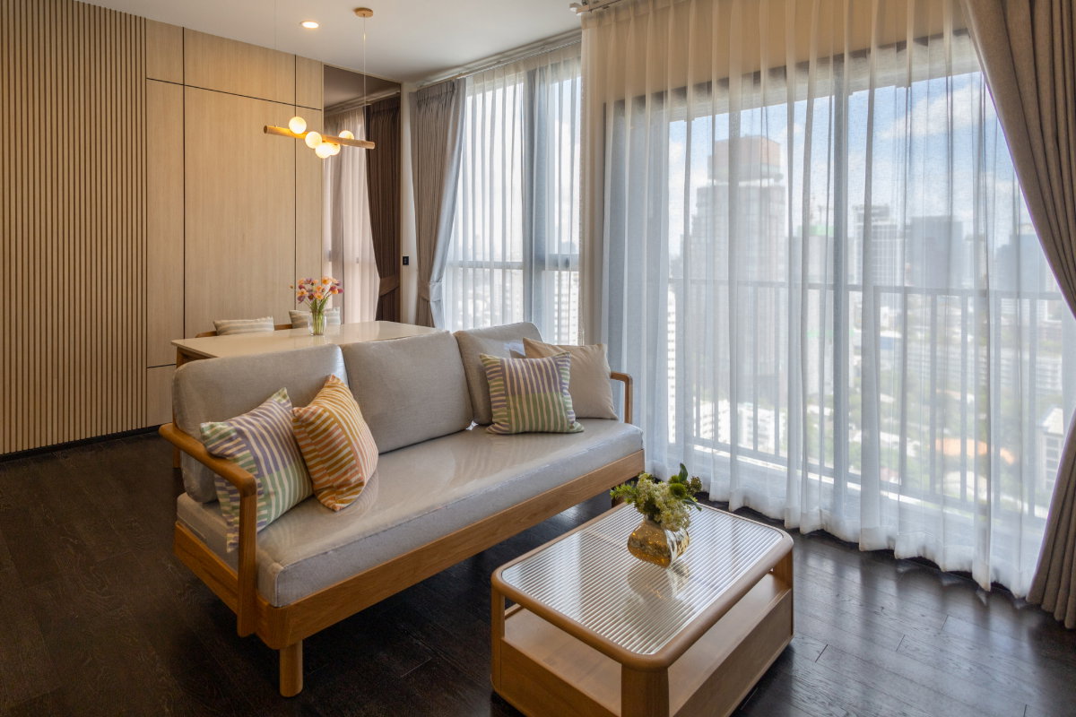 ให้เช่า 2ห้องนอนใหม่ แต่งสวย กลางทองหล่อ Park Origin Thonglo by Nexspace 