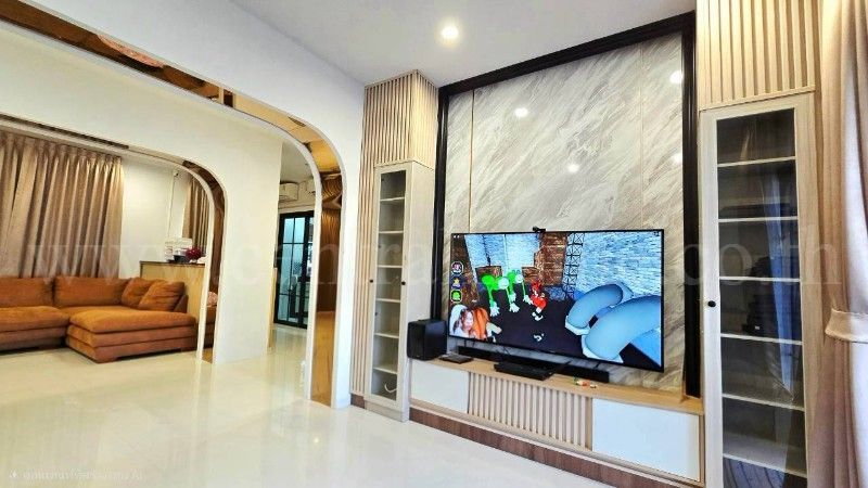 รูป บ้านเดี่ยว เอ็น ซี ออนกรีน ฌาร์ม คลาสสิก ติดสนามกอล์ฟธัญญะธานี หลังริม ต้นโครงการติดสวน - รูปที่ 8/30