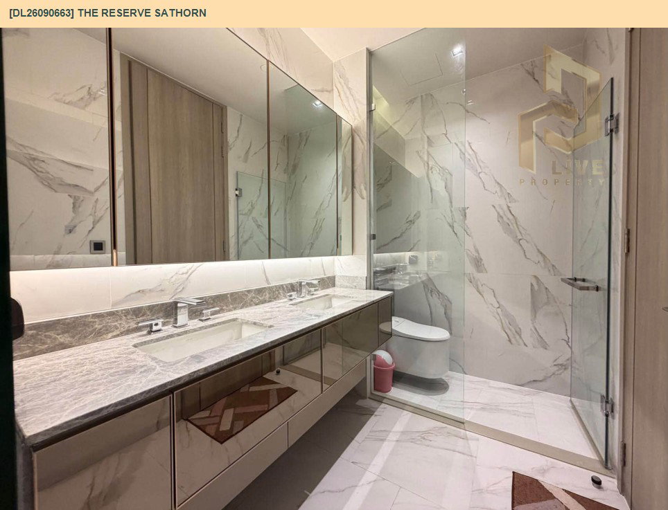 รูป DL26090663 ขายคอนโด เดอะ รีเซิร์ฟ สาทร (The Reserve Sathorn) ใกล้ BTS ช่องนนทรี พร้อมเข้าอยู่ โทรด่วน 0614453194 LineID @952jdxxk - รูปที่ 12/21