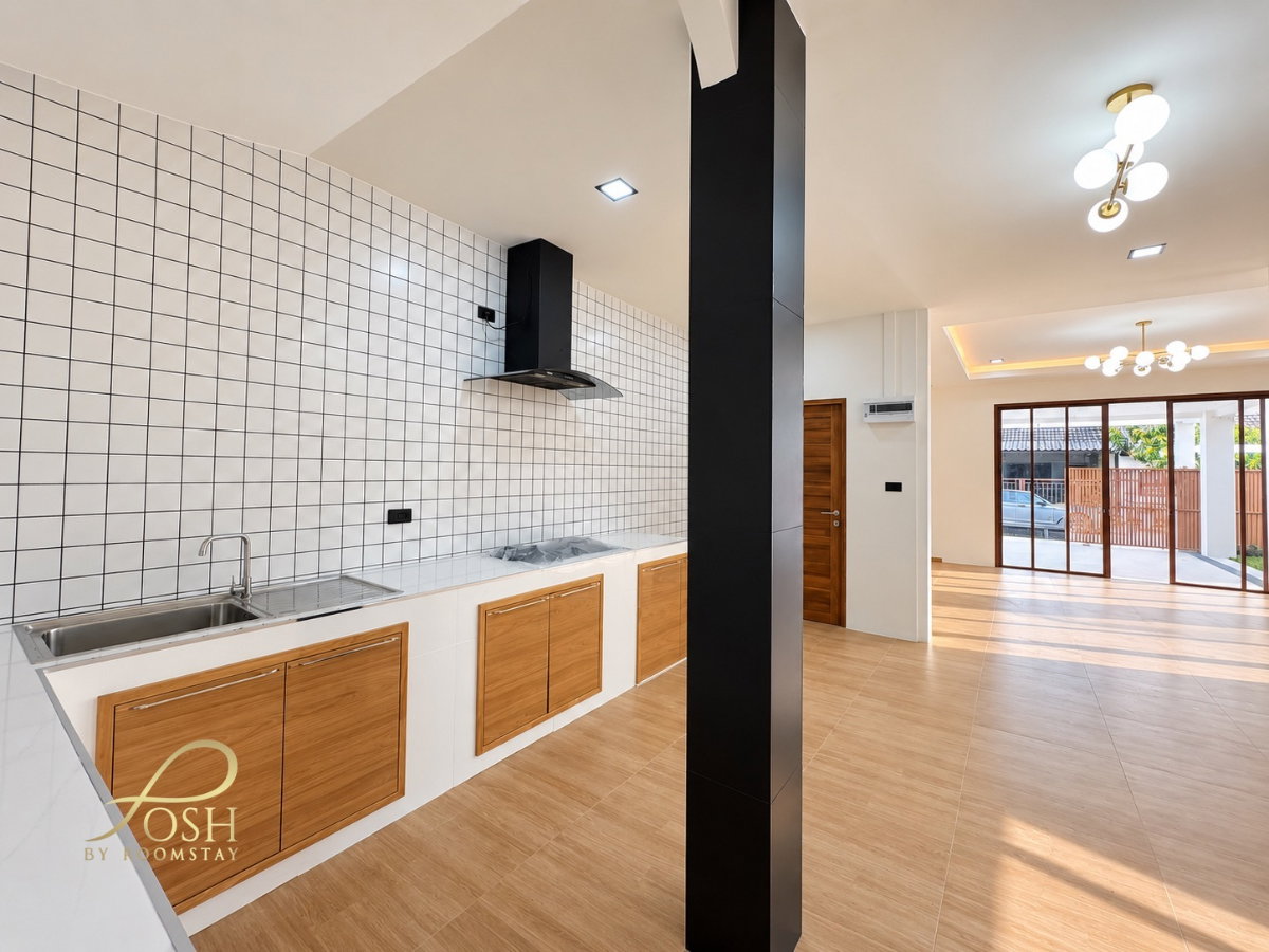 รูป ศรีสุชาติแกรนด์วิว 3 Srisuchart3 บ้านแฝดรีโนเวทใหม่ในสไตล์อบอุ่น มาพร้อมมุมสวนหน้าบ้าน ทำเลใกล้สามกอง รัษฎา บายพาส - รูปที่ 24/37