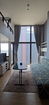 P-54387 ðĒ Condo 1 Bed Project Chewathai Residence Asoke Near MRT Phra Ram 9 Line: @easythaihome 085-592-2897