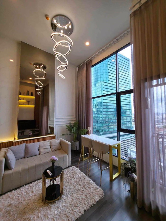 รูป ✨ KnightsBridge Space Rama 9 | Duo Space 44.94 ตร.ม. | เพดานสูง 2 ชั้น | ชั้น 14 🌆 - รูปที่ 3/10