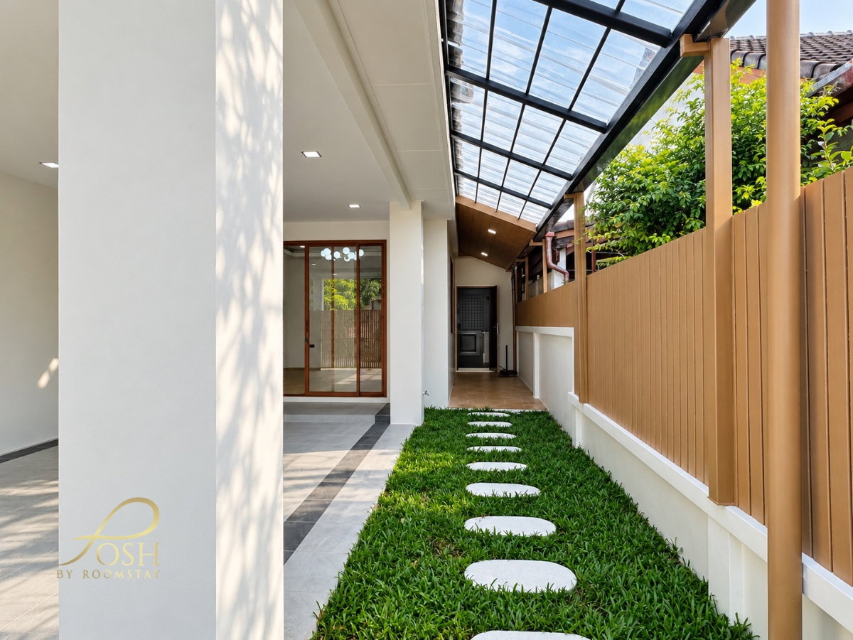 รูป ศรีสุชาติแกรนด์วิว 3 Srisuchart3 บ้านแฝดรีโนเวทใหม่ในสไตล์อบอุ่น มาพร้อมมุมสวนหน้าบ้าน ทำเลใกล้สามกอง รัษฎา บายพาส - รูปที่ 8/37