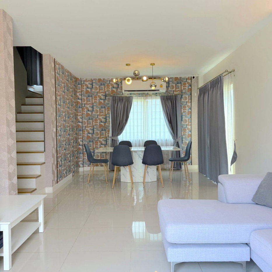 รูป 🏡✨ FOR RENT GRANDE PLENO MEGA BANGNA 3 ห้องนอน 3 ห้องน้ำ บ้านแฝดหรู Fully Furnished | บ้านสภาพใหม่มาก | ใกล้ Mega Bangna เพียงไม่กี่ก้าว - รูปที่ 5/17