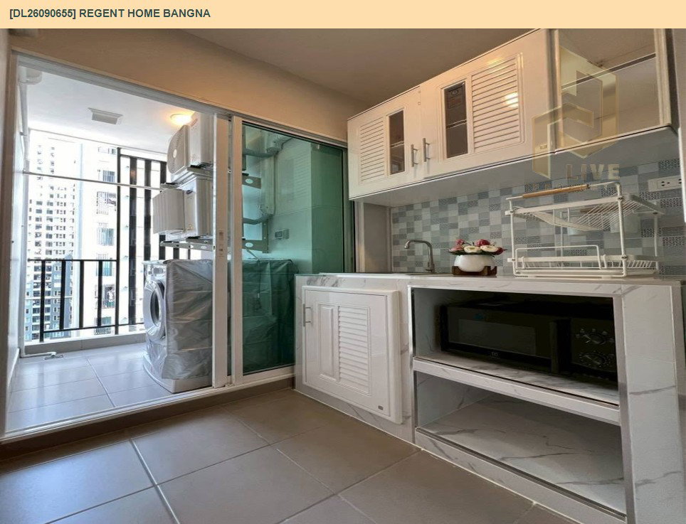 รูป DL26090655 ให้เช่าคอนโด รีเจ้นท์ โฮม บางนา (Regent home bangna) ใกล้ BTS บางนา พร้อมเข้าอยู่ โทรด่วน 0638692663 LineID @952jdxxk - รูปที่ 6/12