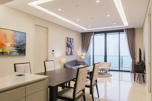 LTH7863-R269 - Condo For Sale | The Residences at Sindhorn Kempinski | BTS Chidlom | 151 Sq.m. | 2 Beds | 3 Baths | Garden View | 49MB