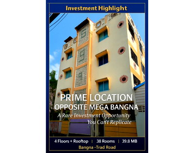 Apartment building for sale Ramkhamhaeng University 2 : Call : 091-723-2192 For Sell Apartment 4-storey, Prime location opposite Mega Bangna, Bangna-Trad Km.8 road
