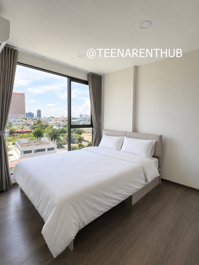 รูป เช่าคอนโดสาทรเจริญนคร เช่า FLEXI Sathorn Charoennakorn Phase 2 (1 นอน แบบกั้น) เฟล็กซี่ สาทร เจริญนคร 🟢 ว่าง @teenarenthub - รูปที่ 3/9
