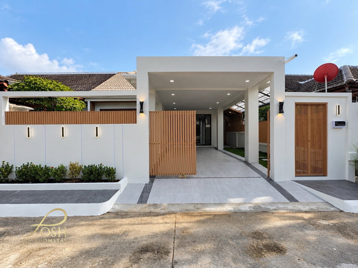รูป ศรีสุชาติแกรนด์วิว 3 Srisuchart3 บ้านแฝดรีโนเวทใหม่ในสไตล์อบอุ่น มาพร้อมมุมสวนหน้าบ้าน ทำเลใกล้สามกอง รัษฎา บายพาส - รูปที่ 5/37