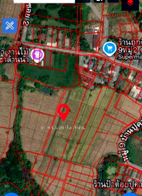 ที่ดิน ไปรษณีย์สันกำแพง : ขายที่ดิน อยู่ย่านชุมชน ติดถนนวงแหวนรอบ 4 เส้นสันกำแพง