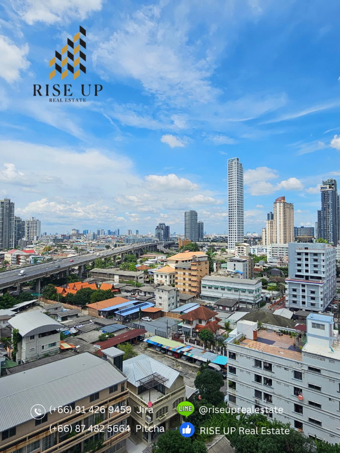 รูป คอนโดปล่อยเช่า 📣 เมย์แฟร์ เพลส สุขุมวิท 50, 2 ห้องนอน 1 ห้องน้ำ, ขนาด 51 ตรม. 20,000 บาท/เดือน🔥ถูกที่สุด 🔥 (R0660) - รูปที่ 16/17