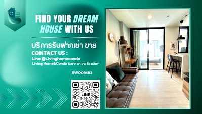 คอนโดให้เช่า : For rent Life Asoke ตกแต่งครบ พร้อมเข้าอยู่ ใกล้ MRT เพชรบุรี -RW008483