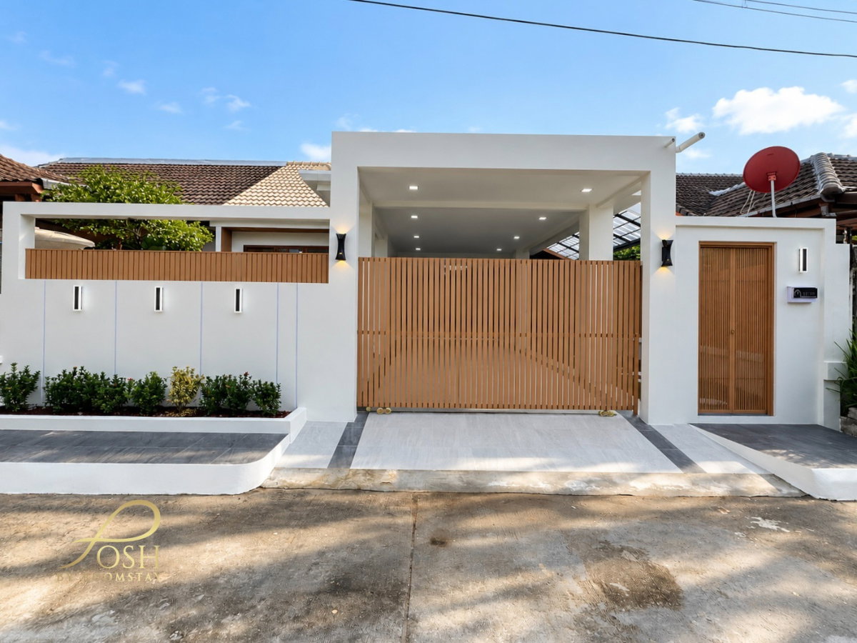 รูป ศรีสุชาติแกรนด์วิว 3 Srisuchart3 บ้านแฝดรีโนเวทใหม่ในสไตล์อบอุ่น มาพร้อมมุมสวนหน้าบ้าน ทำเลใกล้สามกอง รัษฎา บายพาส - รูปที่ 36/37