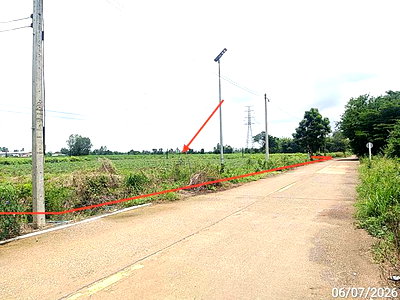 Land for sale Prachinburi : LAND 4632 Sq.w. Sri Maha Pho Prachinburi for 811,000