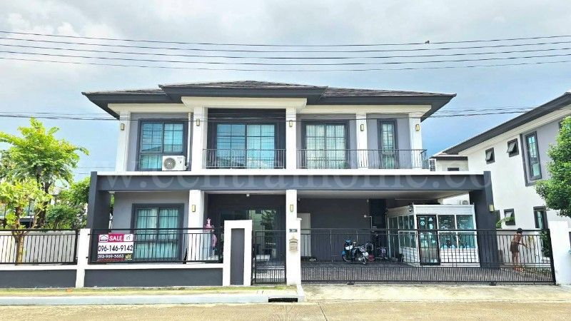 รูป บ้านเดี่ยว เอ็น ซี ออนกรีน ฌาร์ม คลาสสิก ติดสนามกอล์ฟธัญญะธานี หลังริม ต้นโครงการติดสวน - รูปที่ 30/30